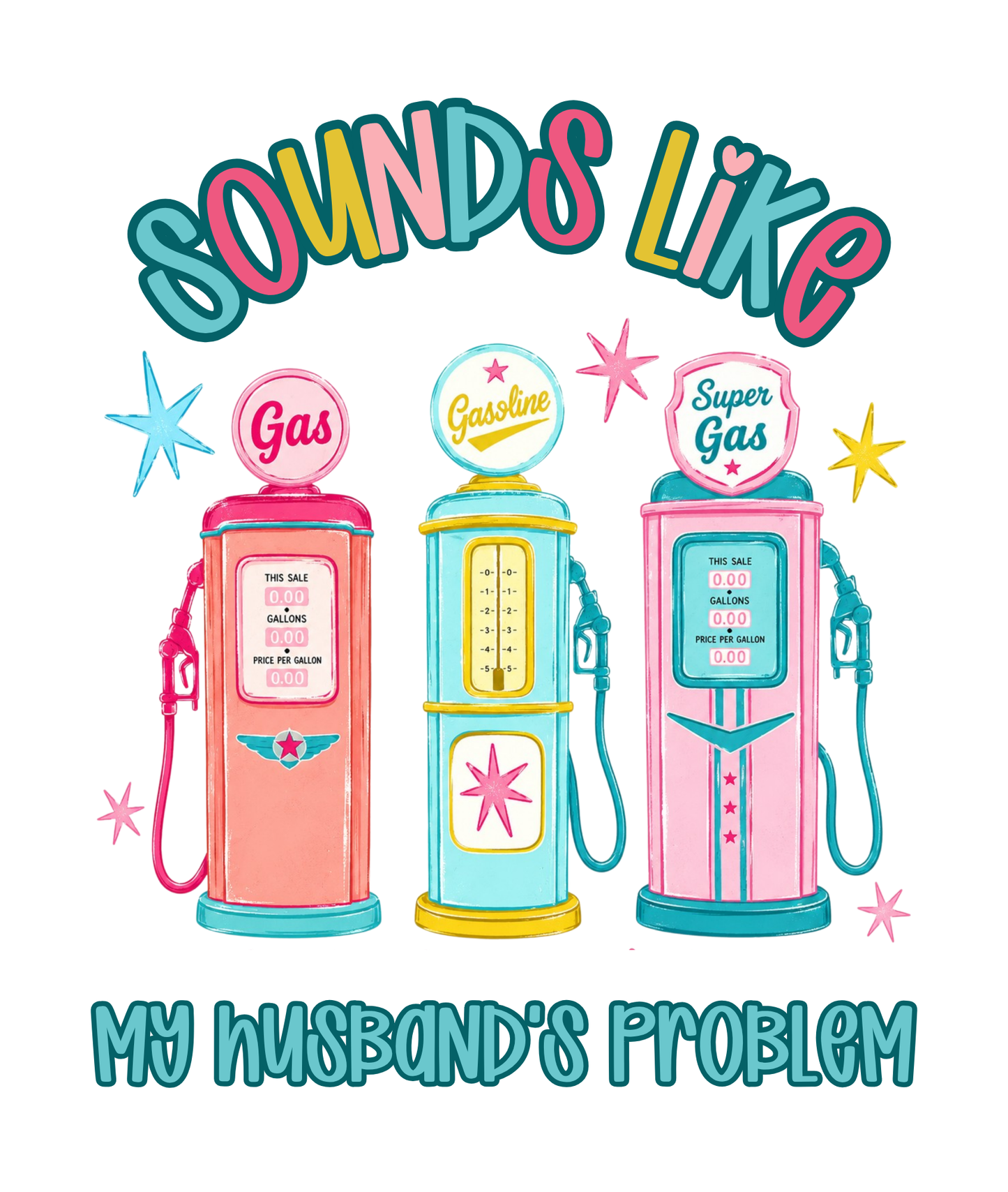 Husband's Problem Tee - Gildan