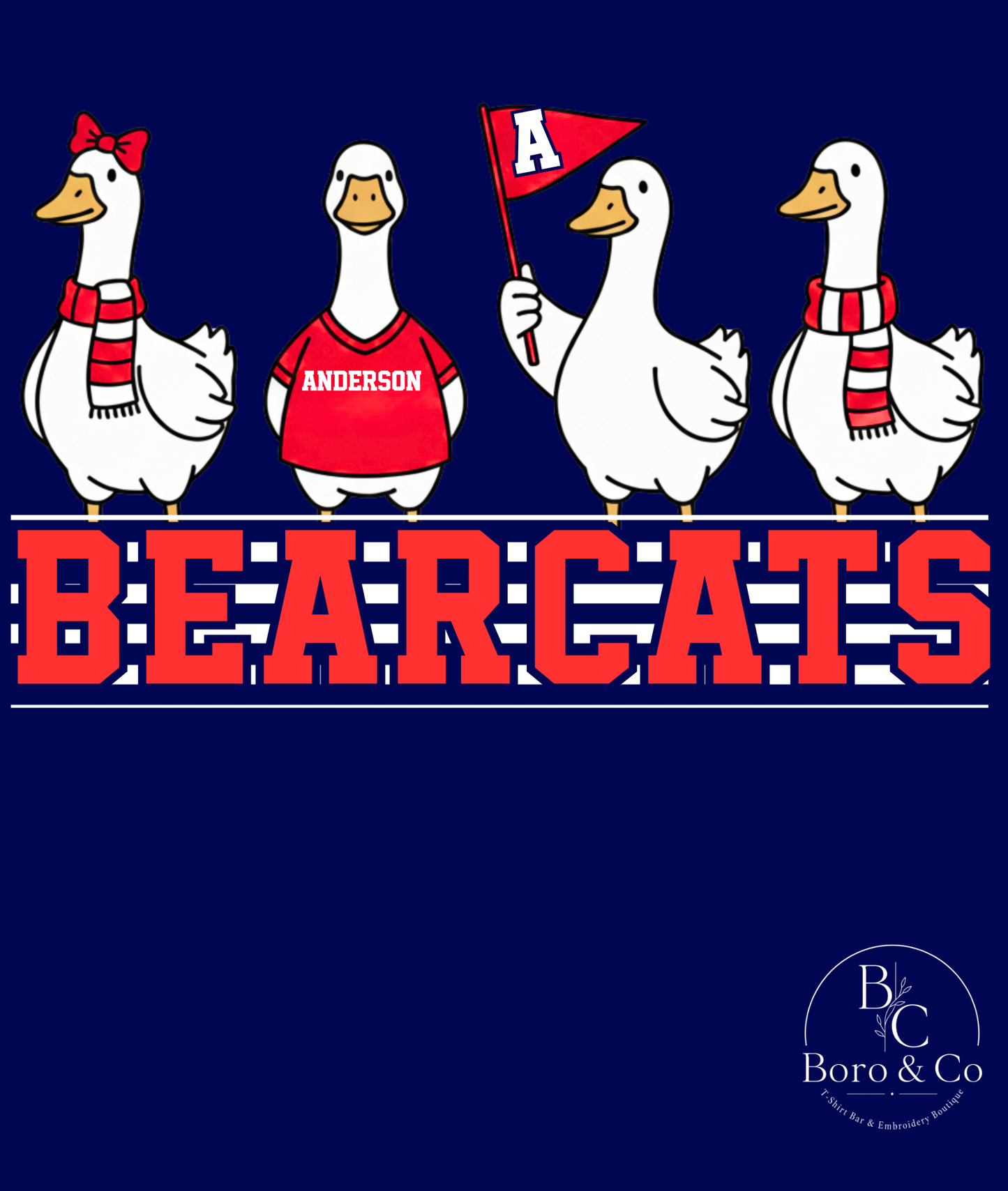 Bearcat Goose - Toddler Tee & Crewneck