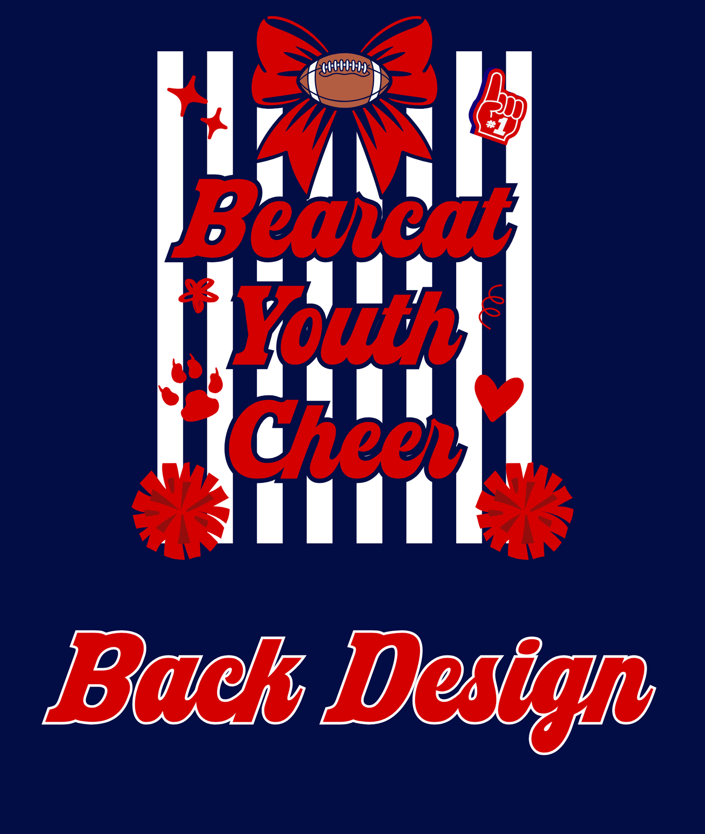 Bearcat Youth Cheer - Design 1