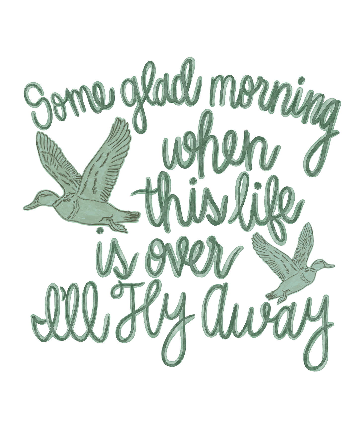 I'll Fly Away Tee - Gildan