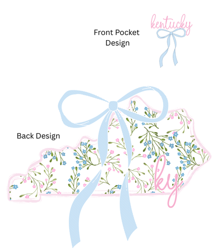 Floral Kentucky Tee