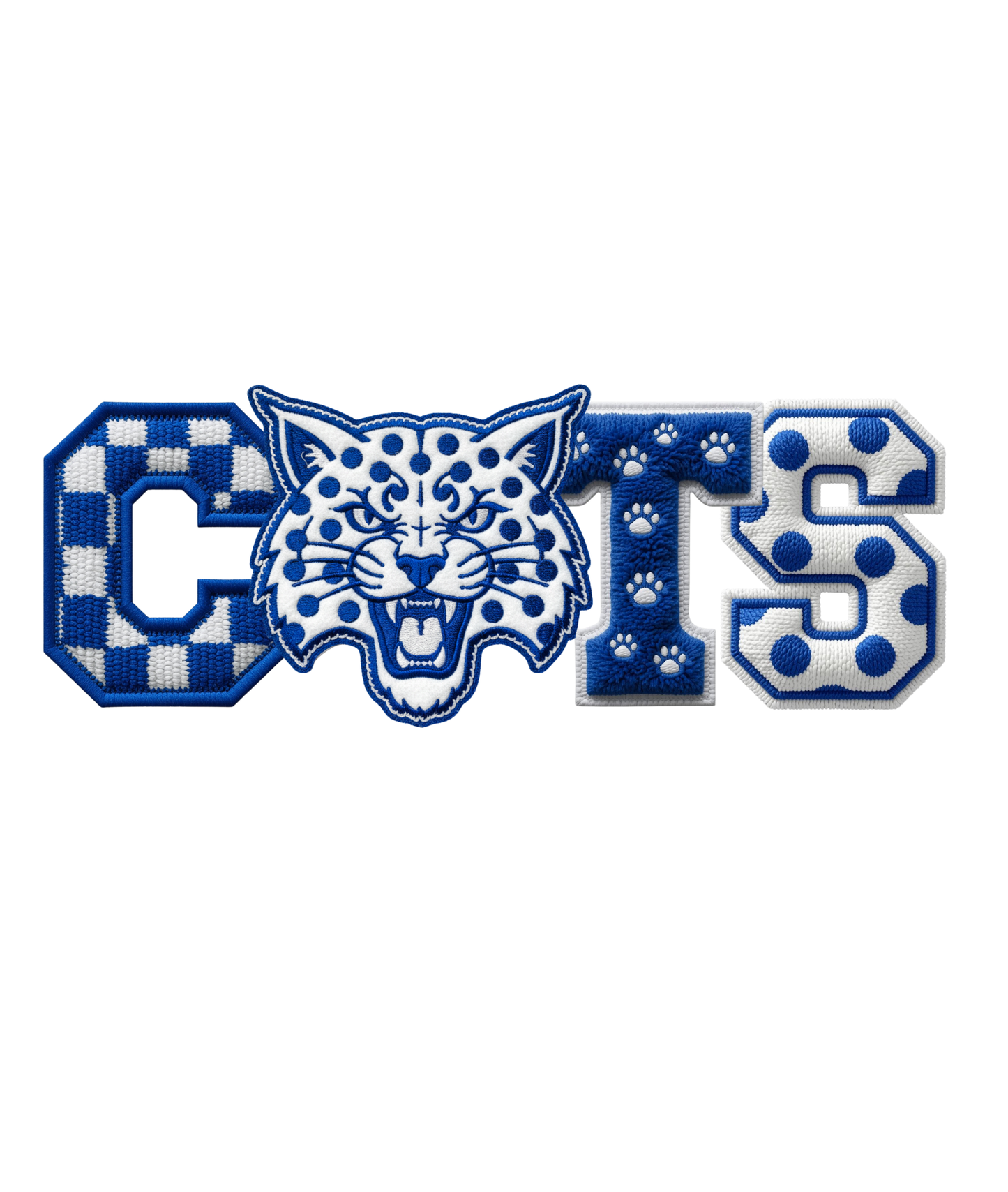 CATS Faux Patch Tee