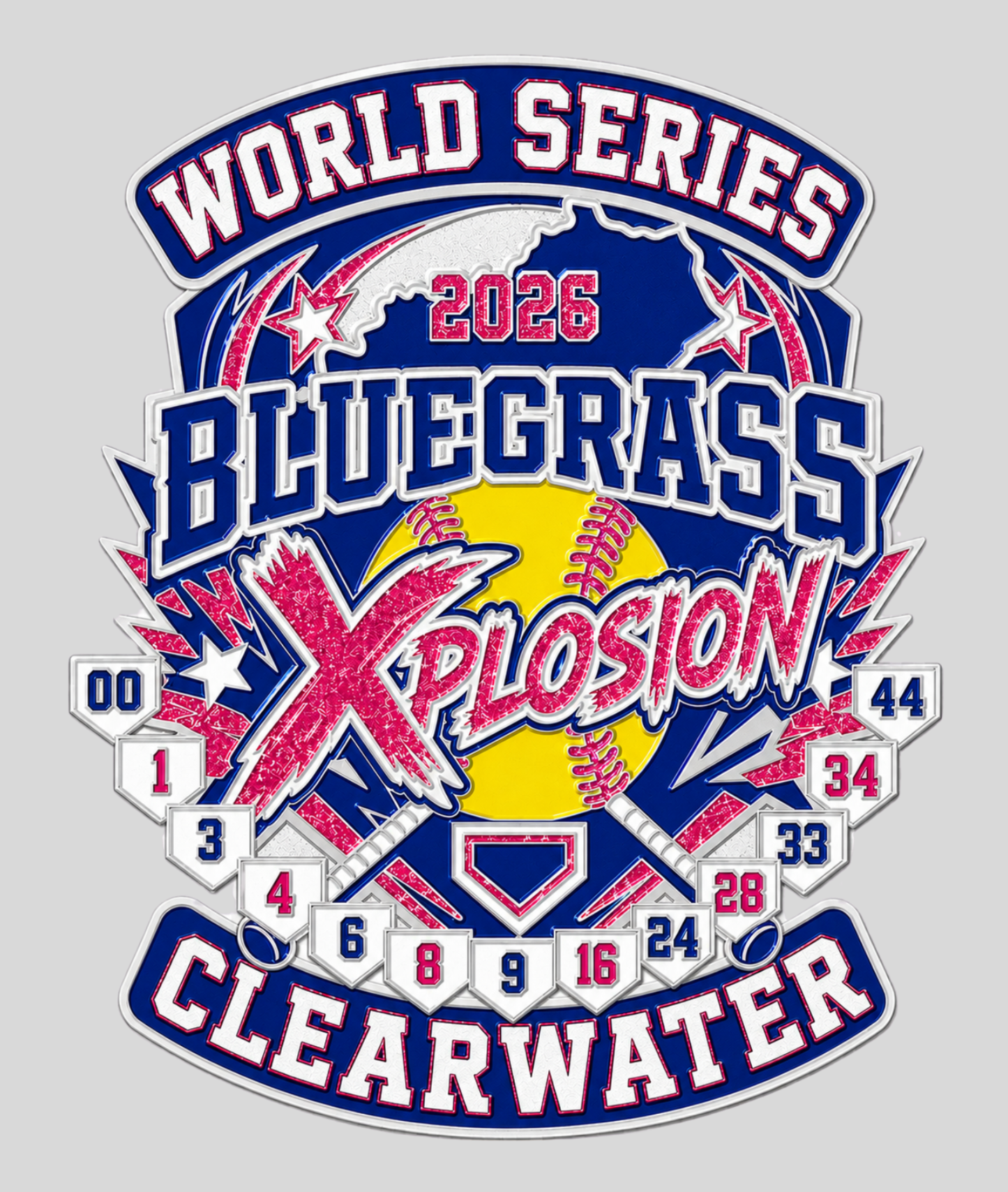 Bluegrass Xplosion Clearwater Beach World Series Tee