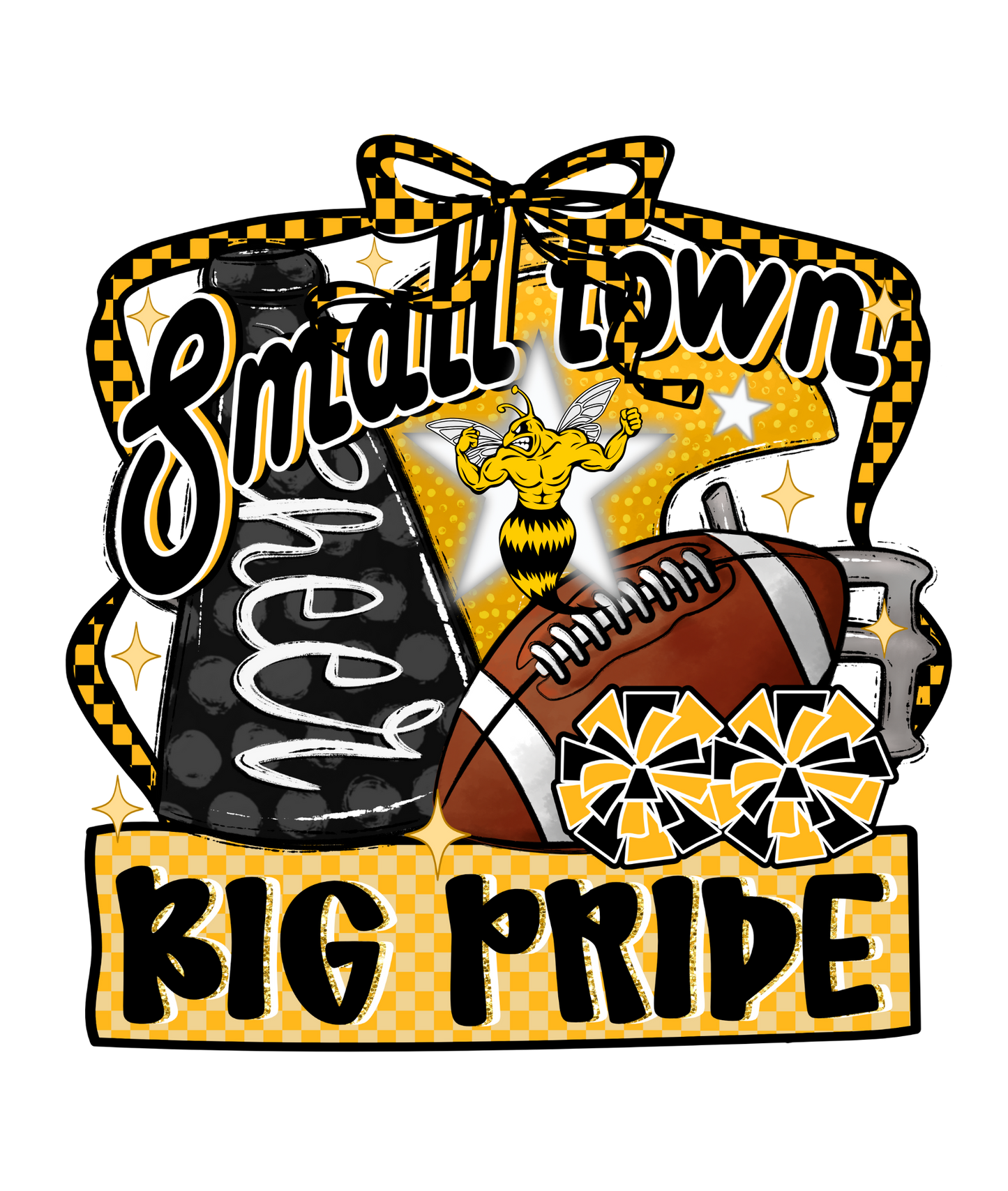 New Jackets Small Town Big Pride Tee