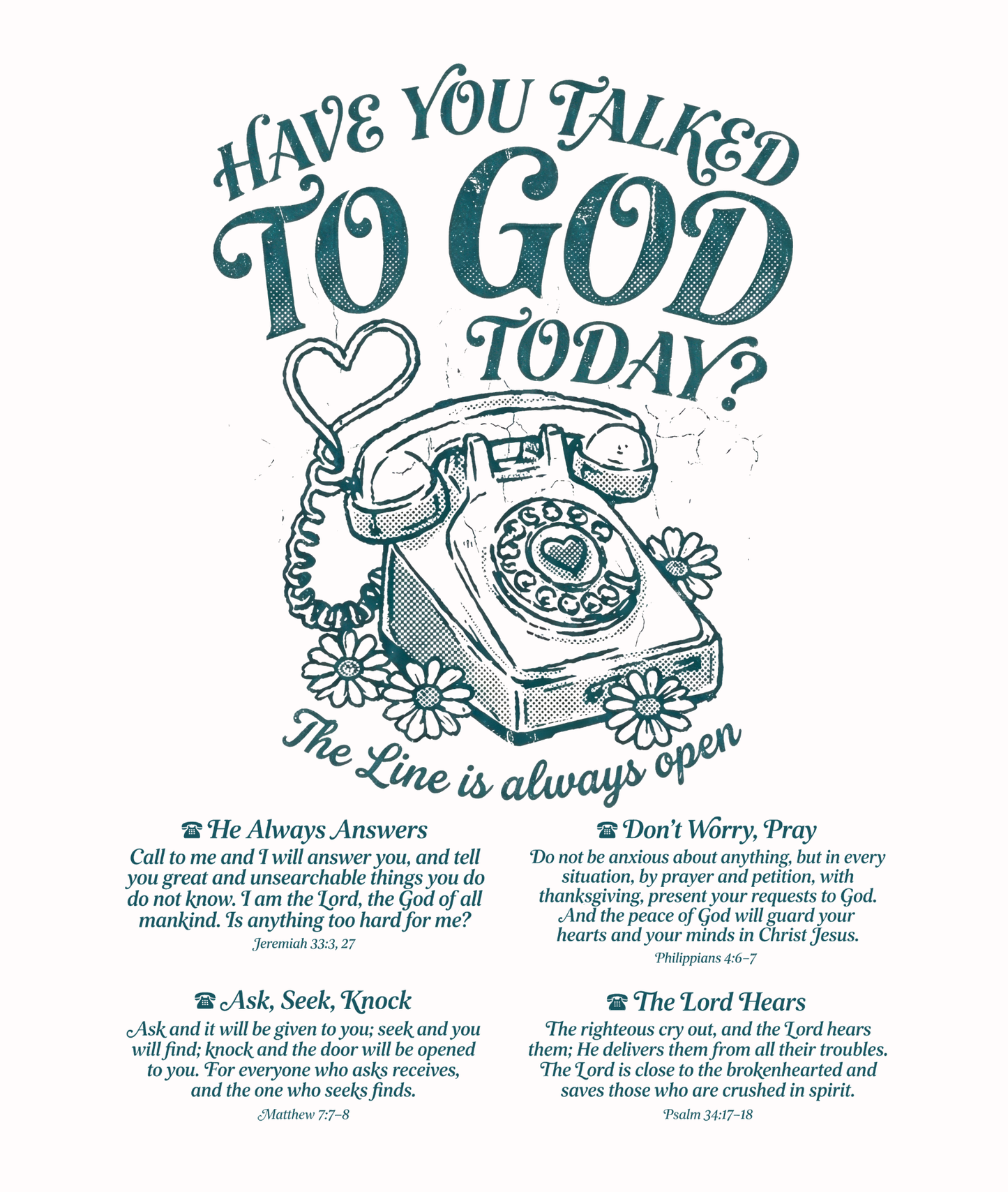Talk to God Tee