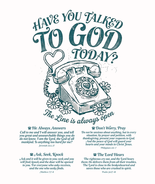 Talk to God Tee