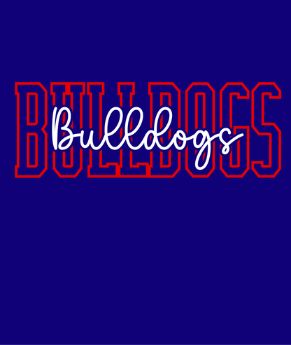 Stacked 2026 Bulldogs Tee