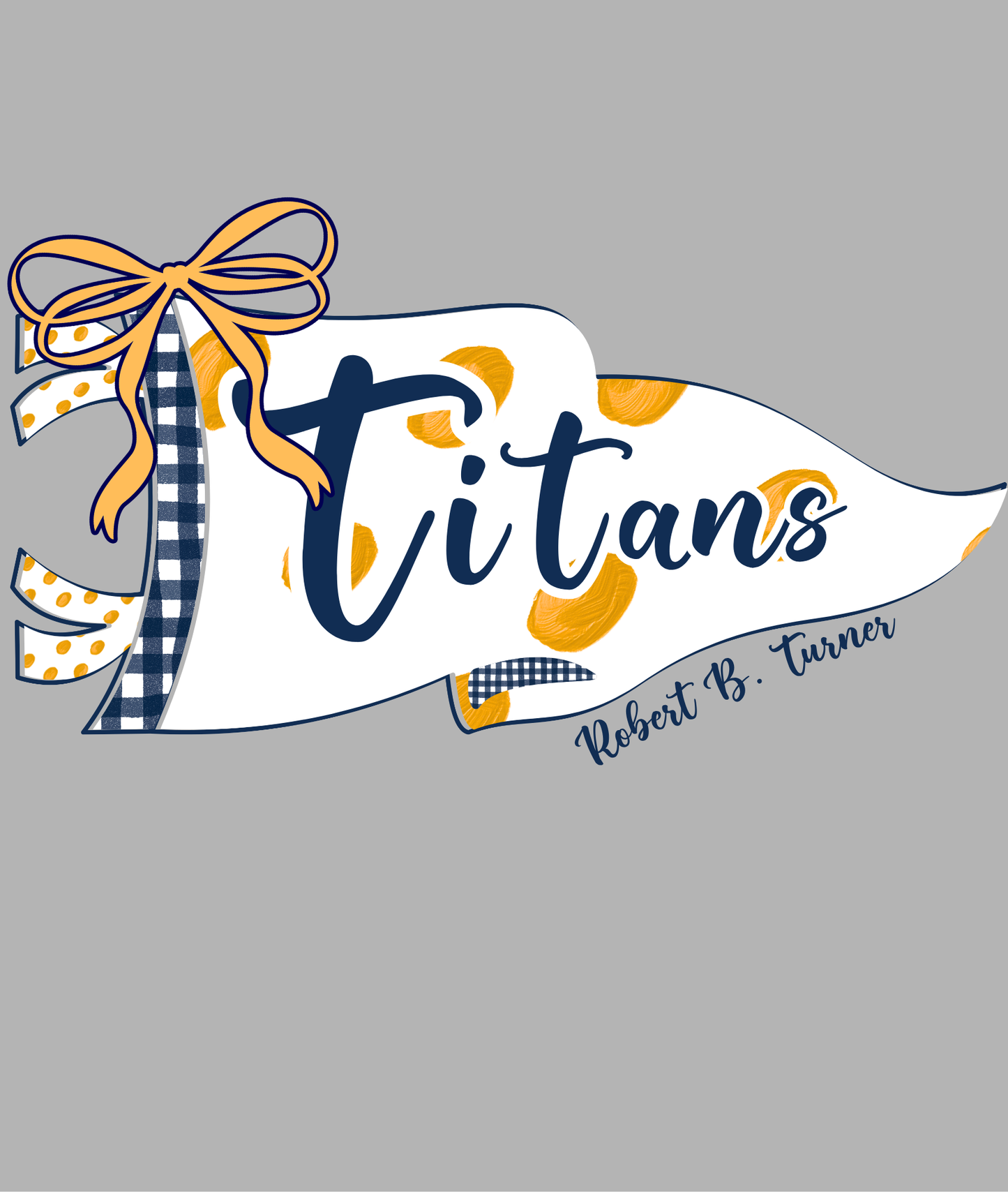 2026 Titans Pennant Flag Tee