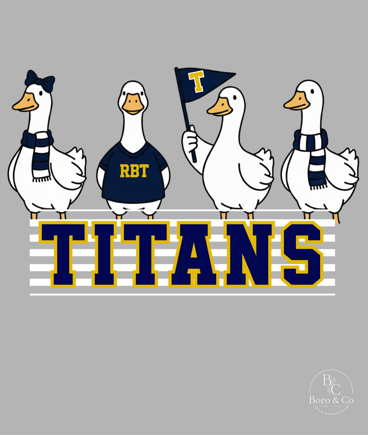 Titans Goose - Tee & Crewneck
