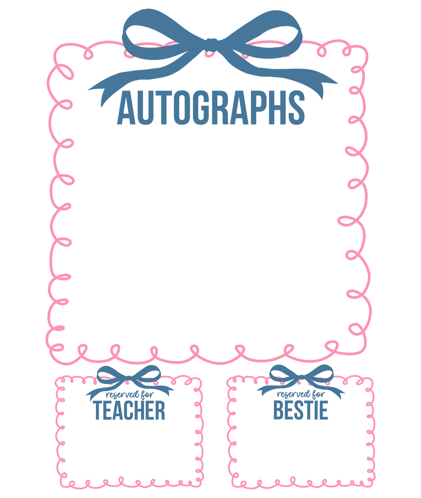 Sweet School Year Autograph Tee