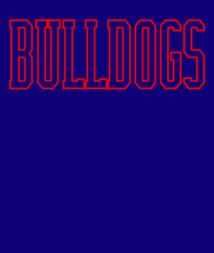 2026 Outline Bulldogs Tee