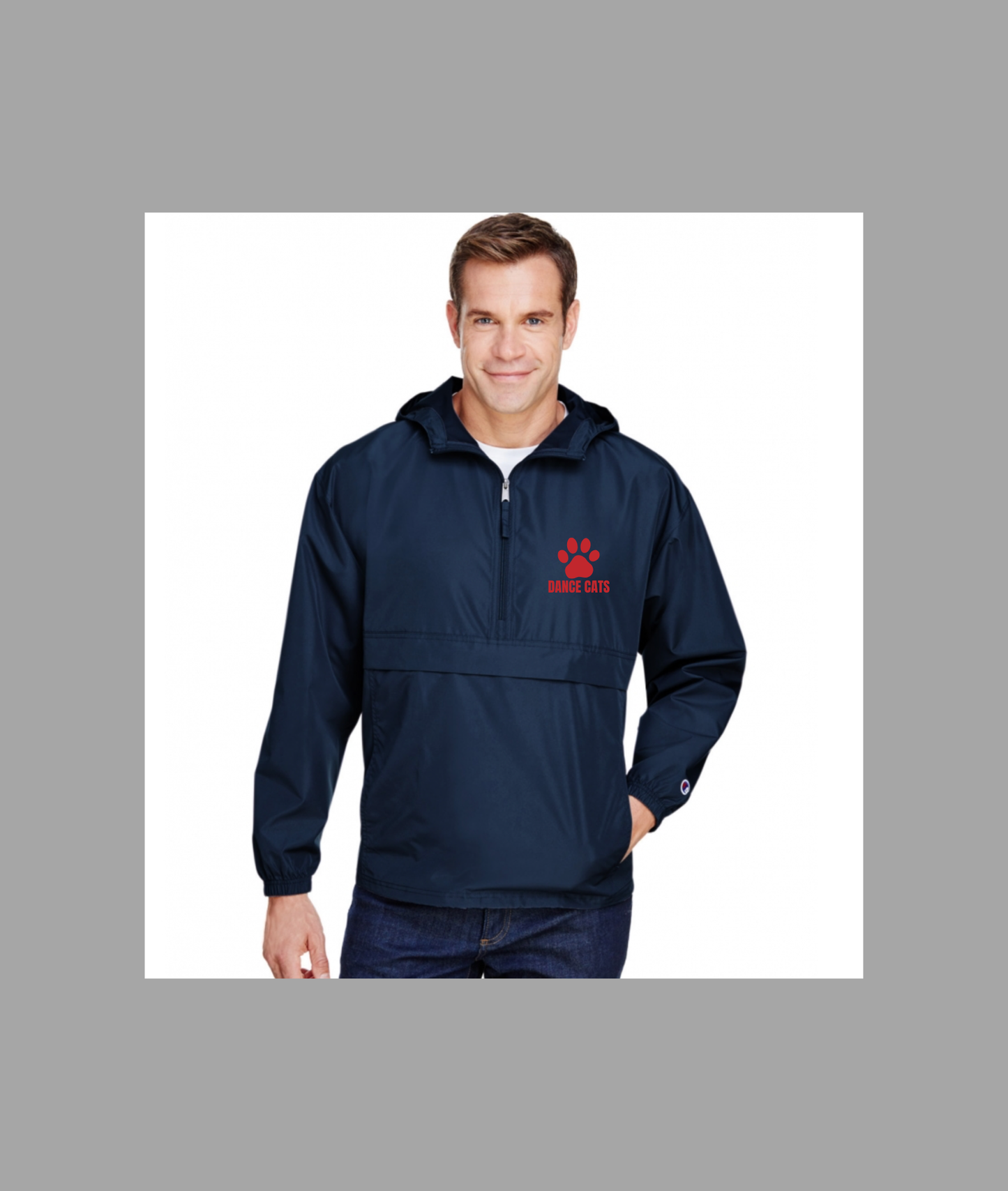 Champion Embroidered Dance Cats Anorak Jacket