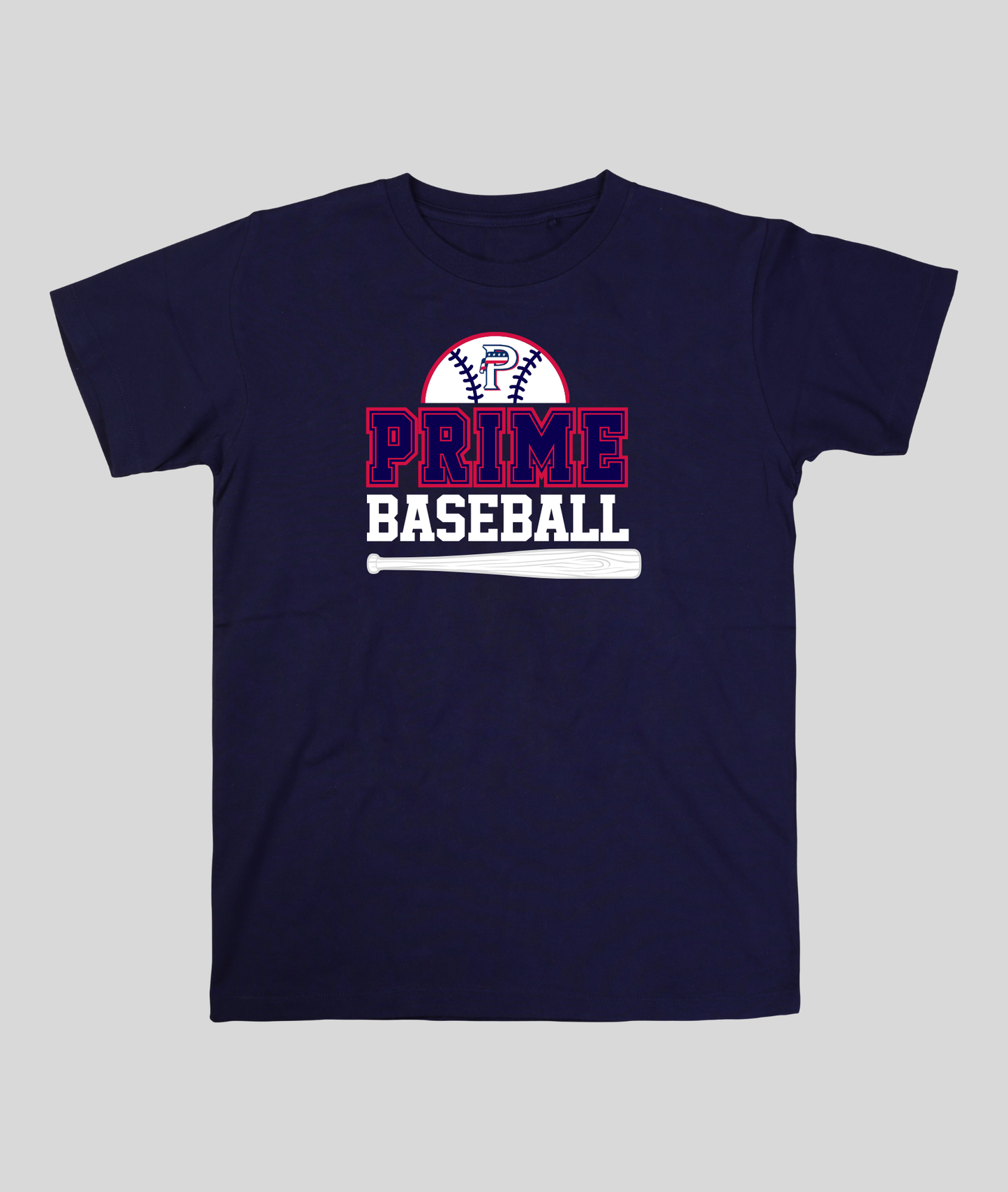 Prime Varsity Letter Ball & Bat Tee