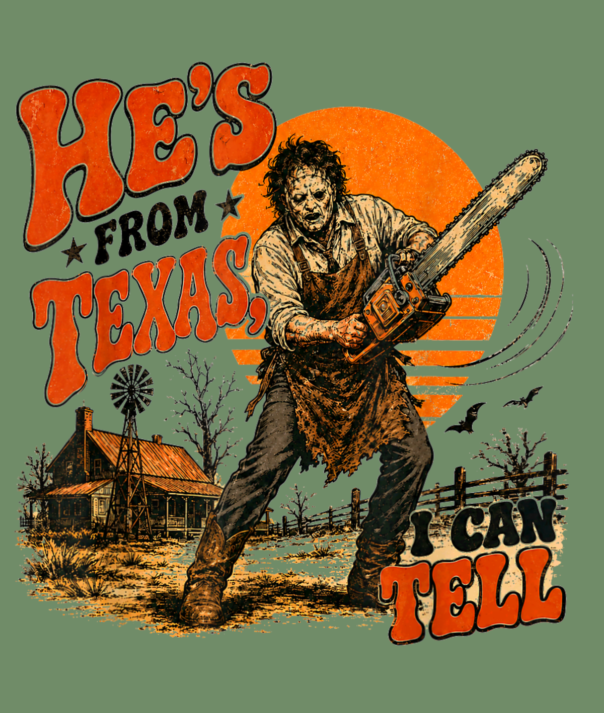 He's From Texas Tee