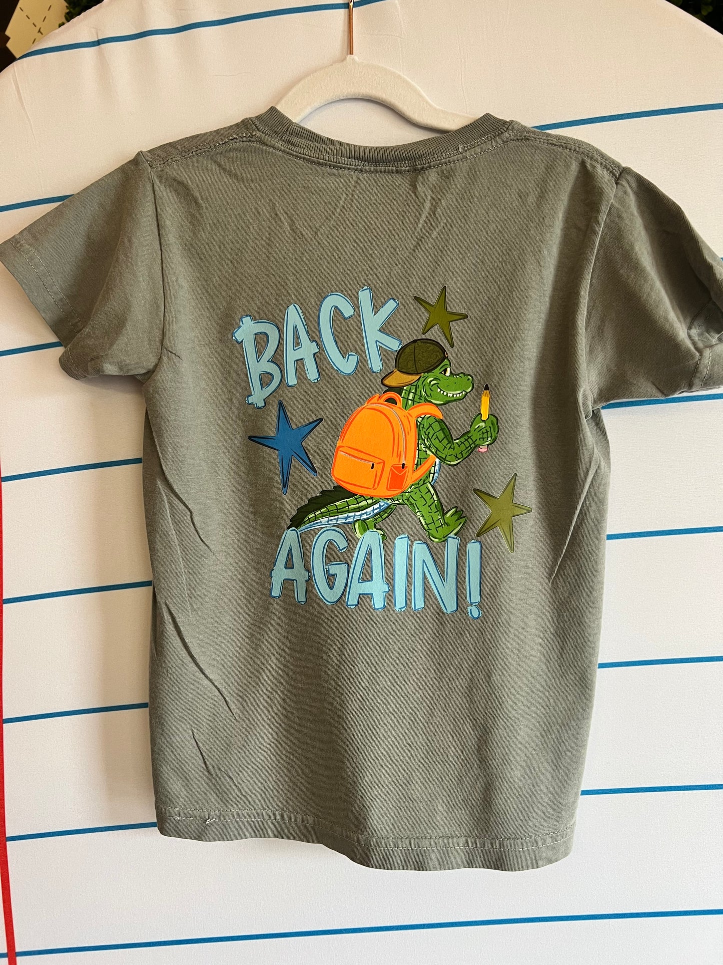 Guess Who's Back Tee - Blue