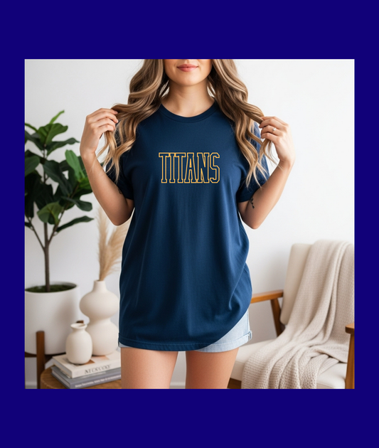 2026 Outline Titans Tee
