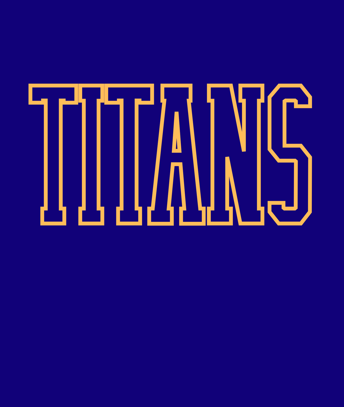 2026 Outline Titans Tee