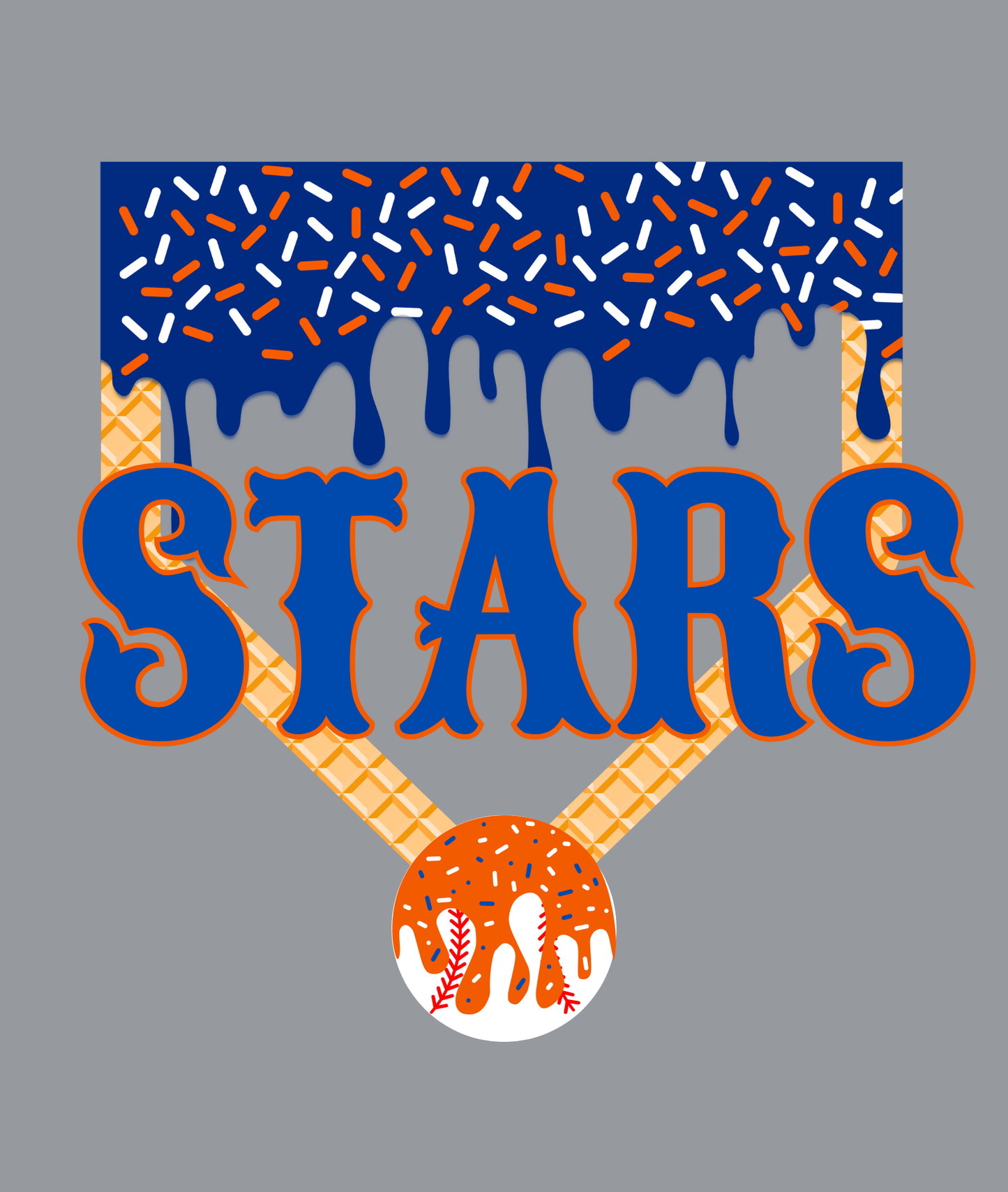 Stars Drip Plate Dri-Fit Tee
