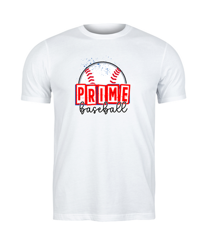 Prime Block with Baseball Splatter Tee