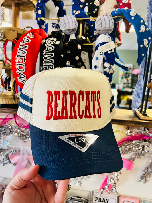 Vintage Varsity Striped Hat