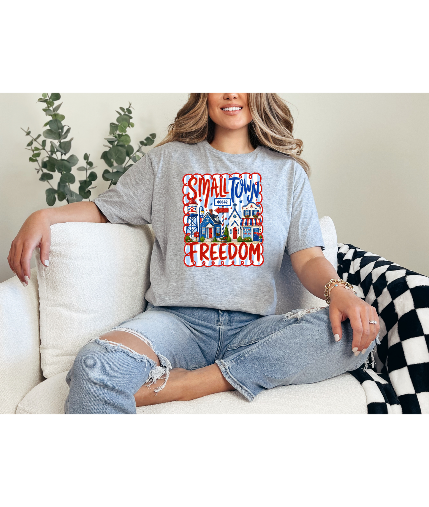 Small Town Freedom Tee