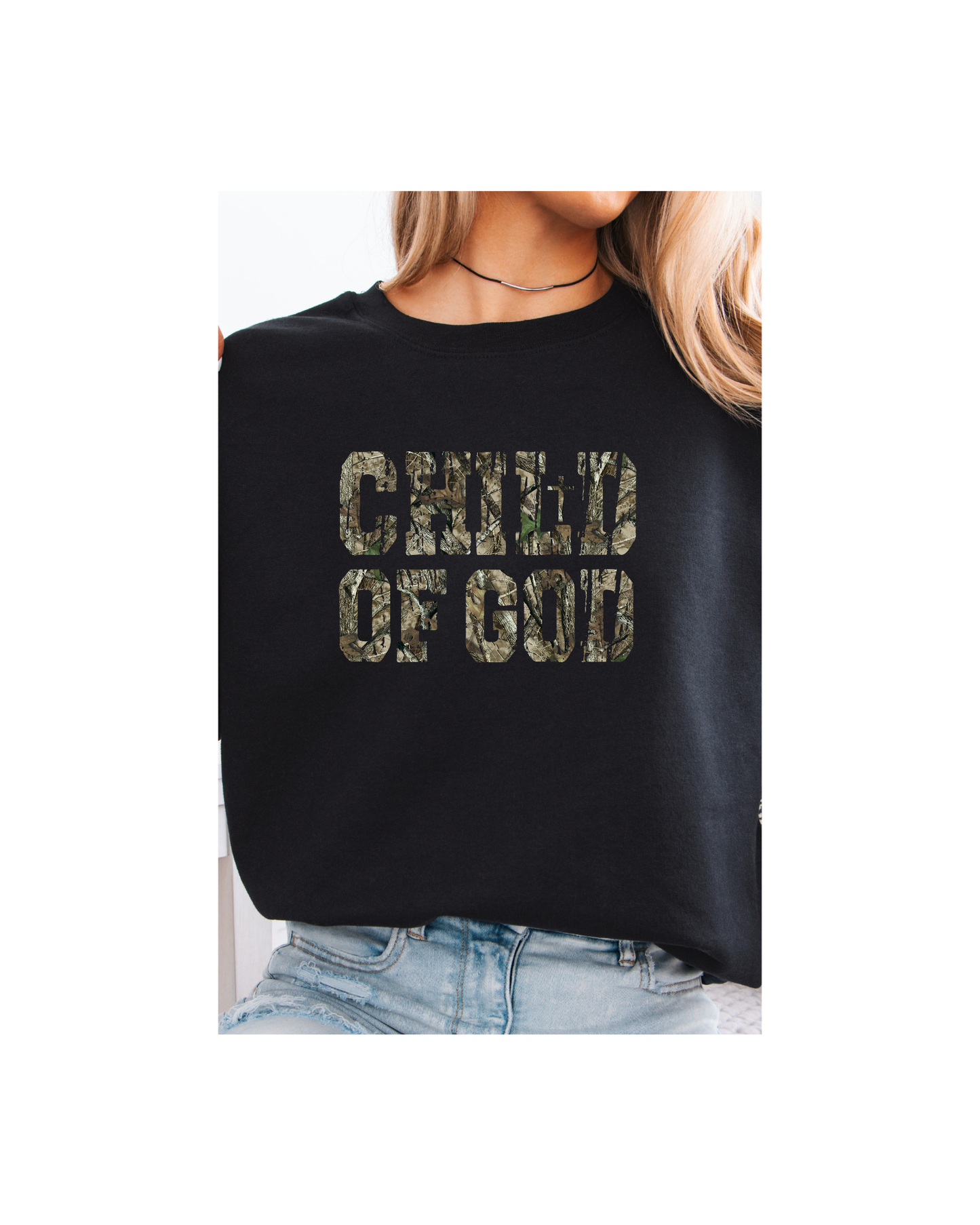 Child of God Camo Tee - Adult