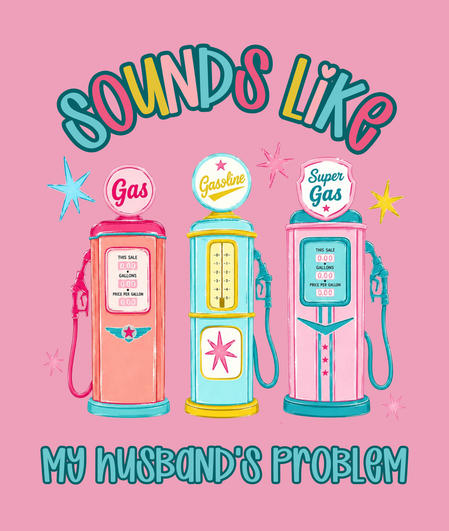 Husband's Problem Tee - Gildan