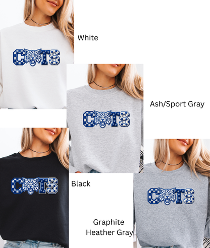 CATS Faux Patch Tee