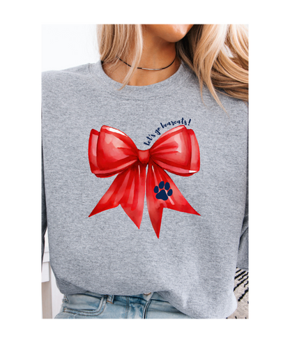 Bearcats Watercolor Bow Tee