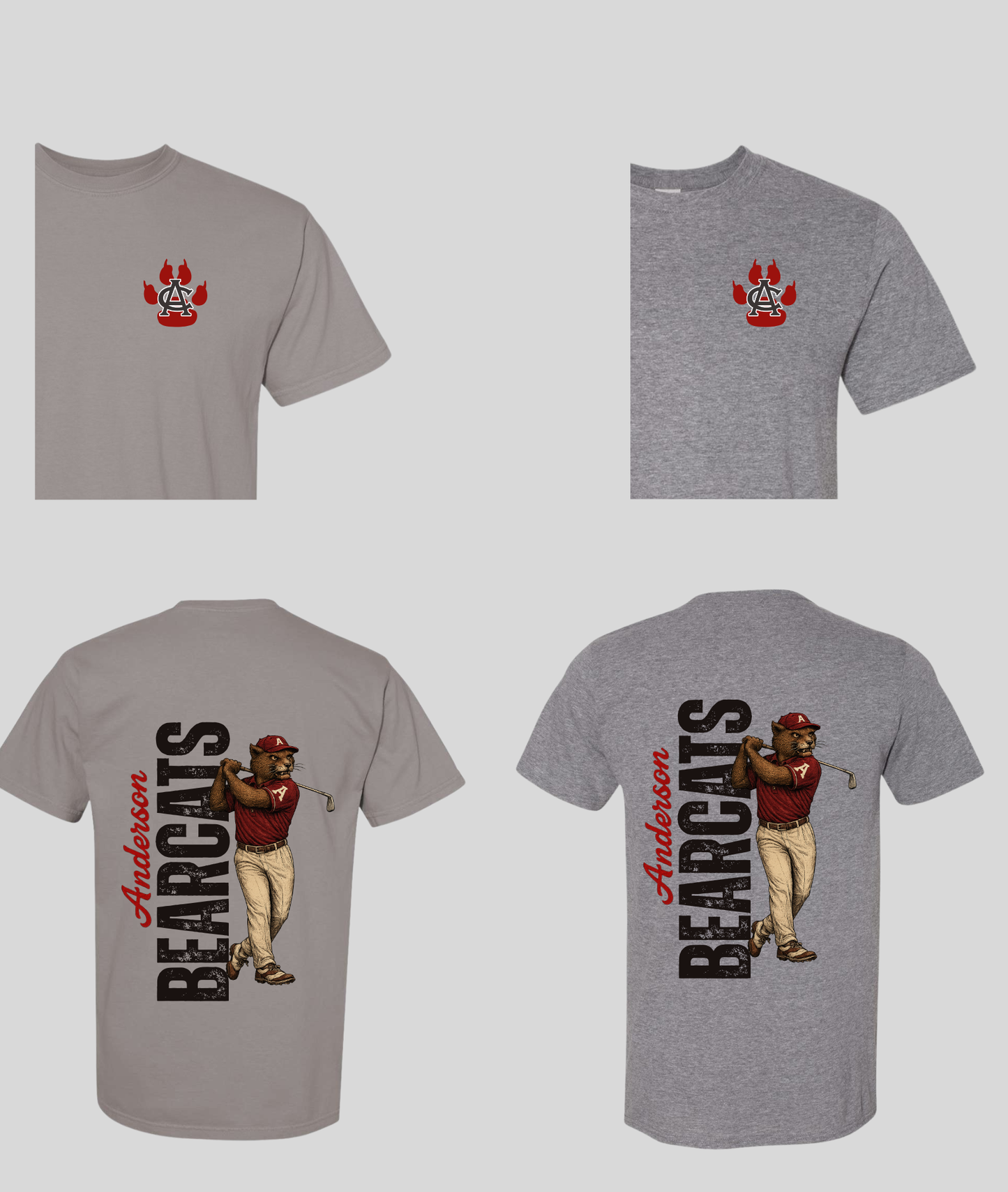 Boro & Co Vintage Mascot Tee - Bearcat Golf
