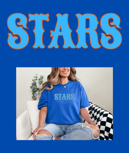 Stars Western Font Dri-Fit Tee
