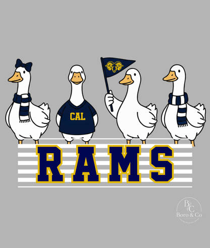 Rams Goose - Tee & Crewneck