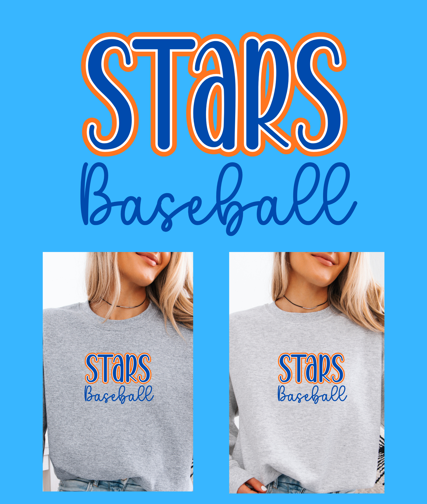 Stars Baseball Layered Dri-Fit Tee
