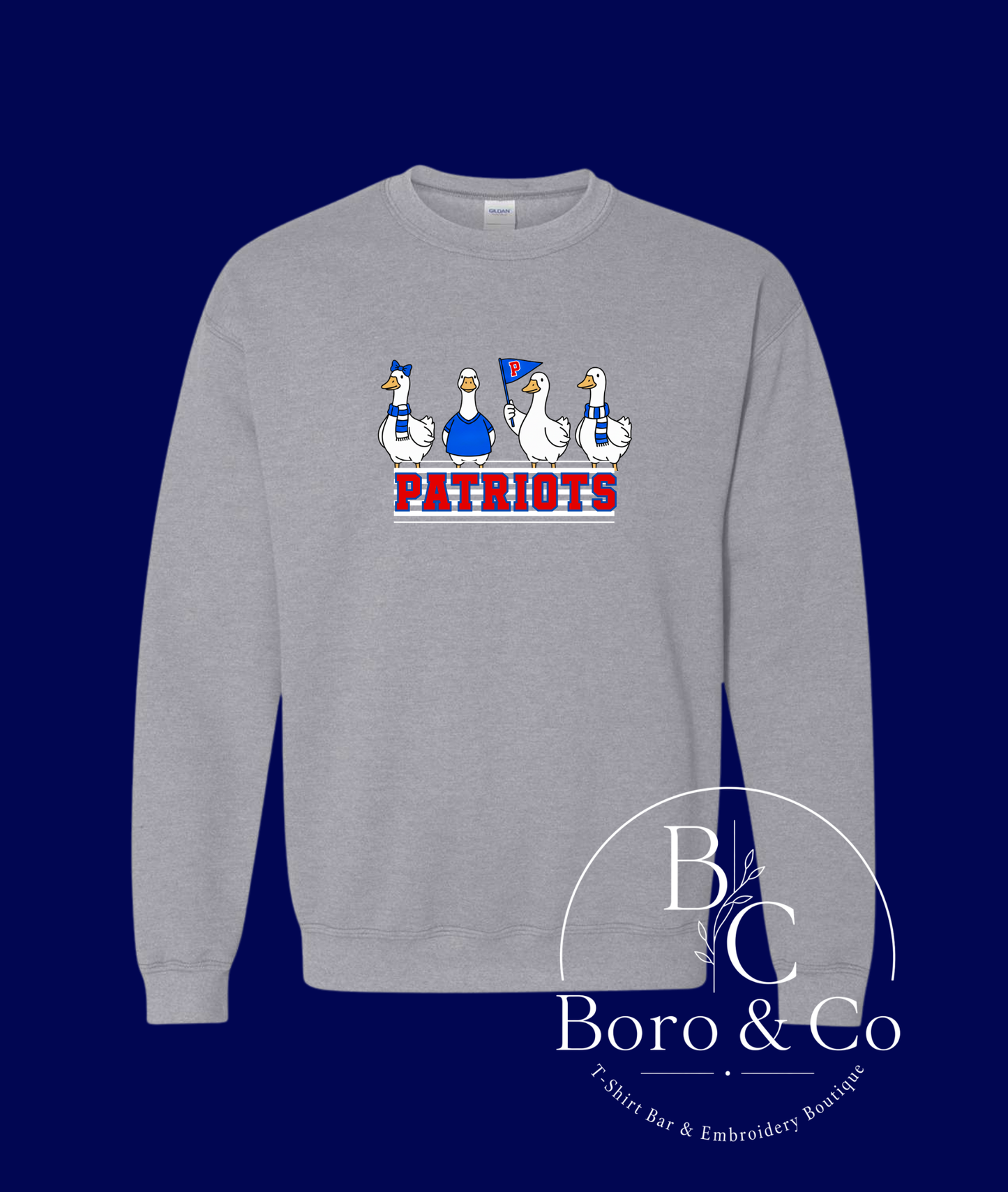 Patriots Goose - Tee & Crewneck