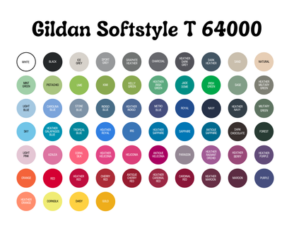 Throwback Bears Tee - Gildan Brand