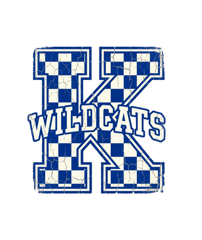 Checkered K Cats Tee