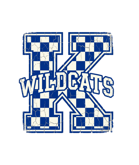 Checkered K Cats Tee