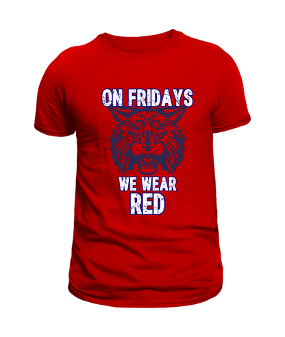 On Fridays We Wear Red Tee