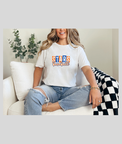 Stars Block Letter Dri-Fit Tee
