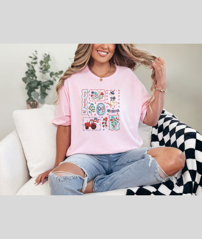 Let Freedom Ring Tee - Comfort Colors Tee