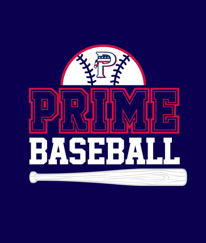 Prime Varsity Letter Ball & Bat Tee