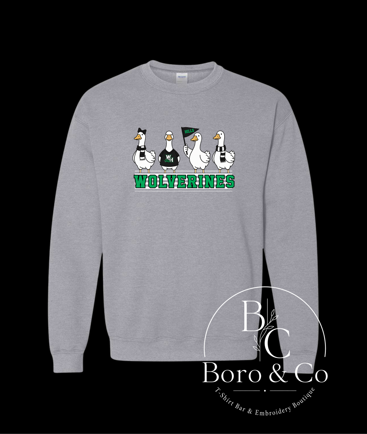 Wolverines Goose - Tee & Crewneck