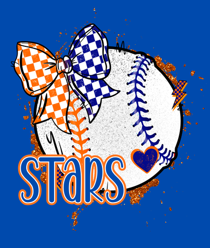 Stars Split Baseball Dri-Fit Tee