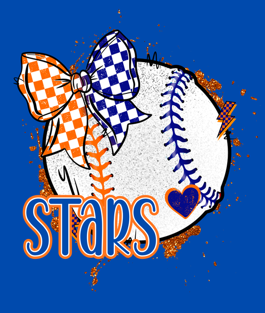Stars Split Baseball Dri-Fit Tee