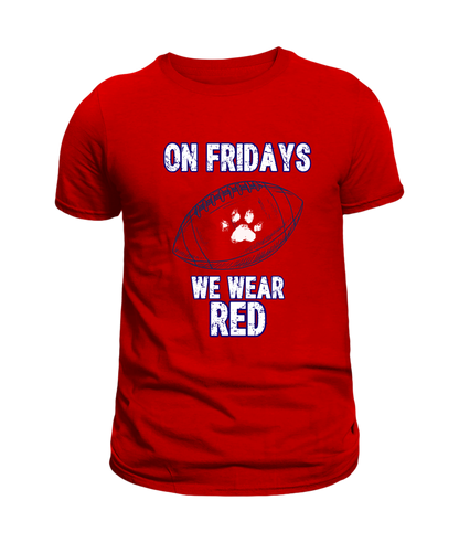 On Fridays We Wear Red Tee