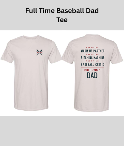 The Baseball Dad Tee - Customize Name