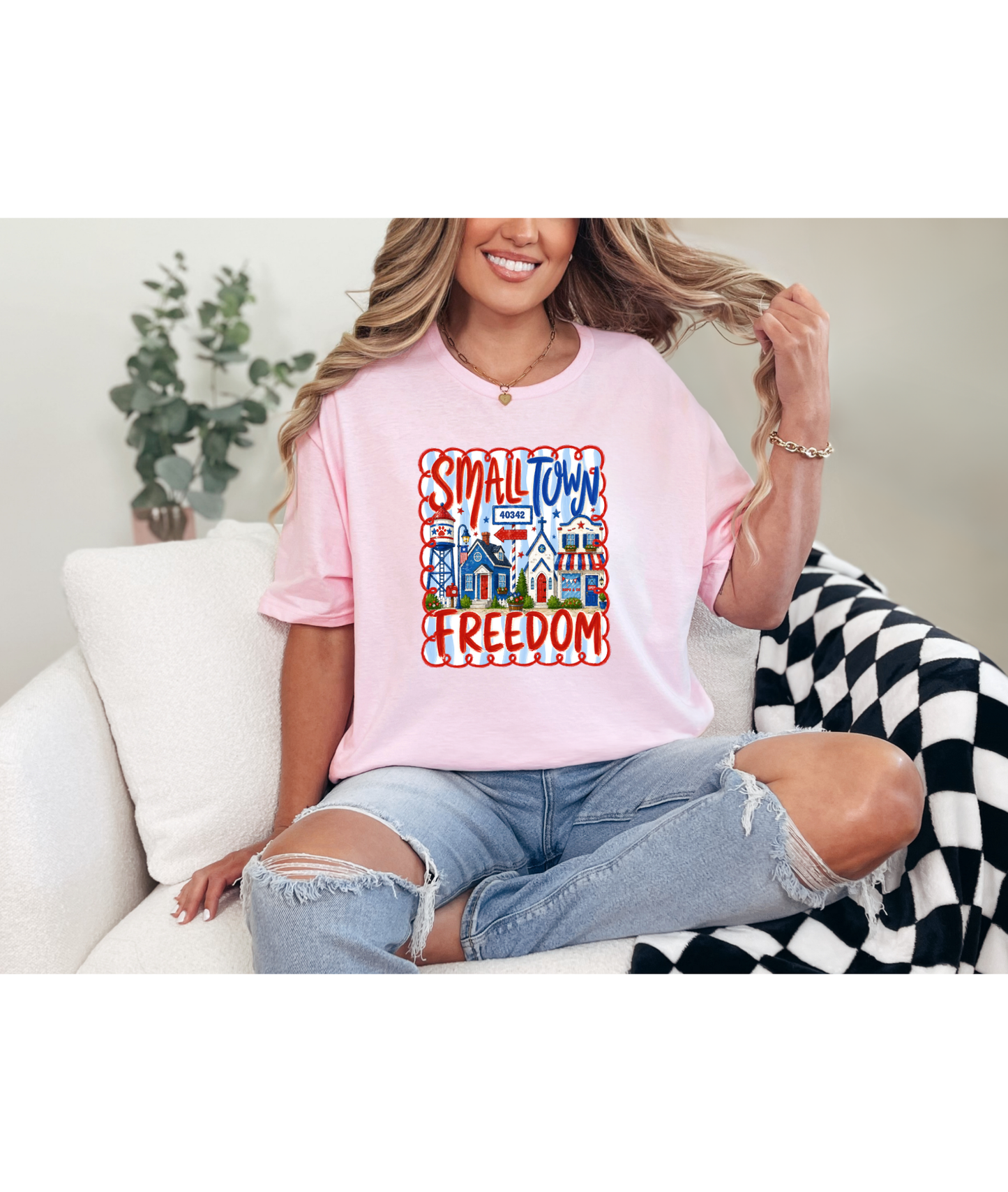 Small Town Freedom Tee
