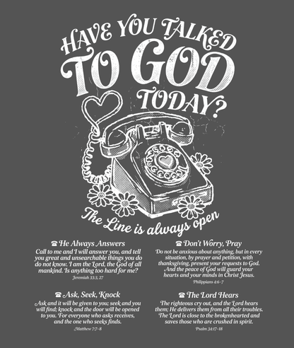 Talk to God Tee