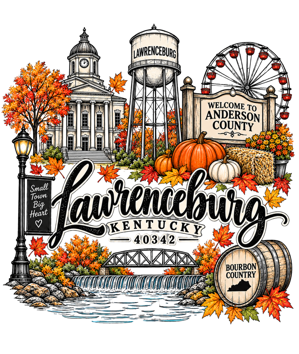 Lawrenceburg Fall 2026 Tee