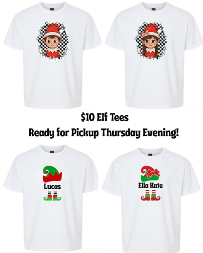 Elf Tee - Personalized & Non-Personalized